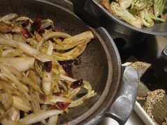 干锅娃娃菜-绿茶餐厅(西单老佛爷店)