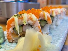 火烤三文鱼寿司-林妈妈村·日式料理(宝山万达店)