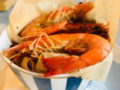 蒜香味南美白对虾-玛尚诺意式餐厅(官舍店)