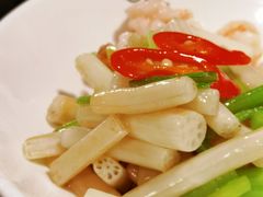 藕尖炒虾仁-首秀·四川料理(星耀101店)