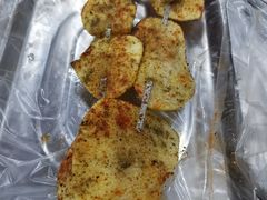 烤土豆片-布尔津河堤夜市