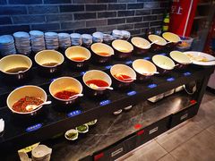 自助调料区-云中鱼蒸汽石锅鱼(浦东食品城店)