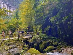 -龙水峡地缝景区