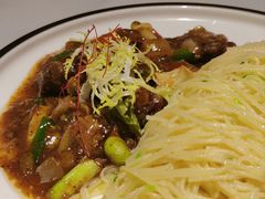 蒜片黑椒牛粒天使面-雅达利超级牛扒(万科广场店)