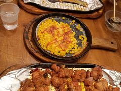 料理烤芝士玉米粒-老东镇啤酒屋海鲜加工·蒸汽海鲜·海鲜烧烤(台东店)