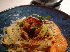 芝士蘑菇鲜虾意大利面-BE BRIGHT KITCHEN(正佳广场店)