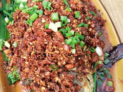 热拌土鲫鱼-人和水上飘(第一家店)