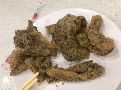 酥炸鱼皮-明兴正宗潮州五彩鱼蛋粉面(中山六路店)