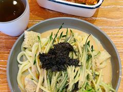 煜北秘制橄榄菜酿皮-煜北·西北小馆(曲阳路店)