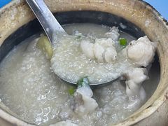-长城砂煲田鸡粥