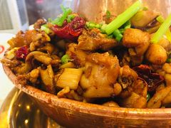 招牌蛙锅-老佛爷铜炉蛙锅(海岸城店)