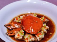 油酿汁蒸三门膏蟹-新光酒家·河豚·海鲜·蟹料理(浦东店)