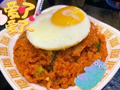 辣白菜炒饭-海花锅盖烧烤店(怡馨家园店)