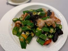 秋葵炒猪爽肉-胜记为食家·创新粤菜(车公庙店)