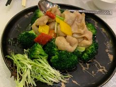 碧绿炒黑豚肉-帝皇楼