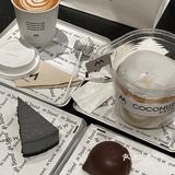 一整颗椰子蛋的冰椰美式