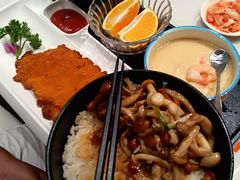 双菇猪扒饭-新一番三文鱼寿司(大东海店)