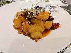 宫保大明虾球-五岳宫·私房菜