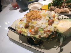 菠萝炒饭-鹿港小镇(悠唐店)