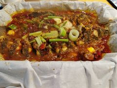 招牌香辣味清江鱼-鱼颜诱纸纸上烤鱼·蛙(龙湖天街店)