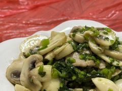 雪菜蘑菇肉片-素勤饮食店(城头巷店)