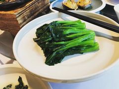 白灼宁夏菜心苗-广州富力丽思卡尔顿酒店·丽轩·粤菜