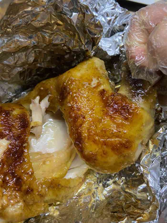 窑之味·现烤窑鸡(五常店)-"这是一份外卖～ 我点了半份窑鸡,感觉非.