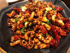 干椒炒板筋-树厨贵州菜(大十字店)