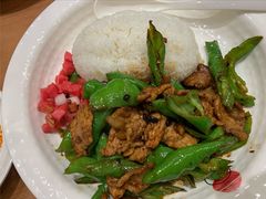 青椒炒肉饭-阳阳中国饭(北京荟聚店)