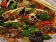 -歹歹的加个面过油肉拌面