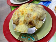 芝士焗鸡肉饭-胜利茶餐室