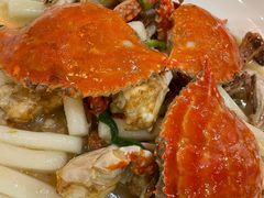 梭子蟹年糕-新虹楼饭庄(崇明陈家镇店)