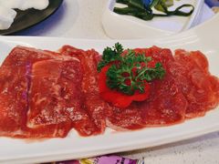 秘制鲜牛肉-味之绝美蛙鱼头火锅(松江万达店)