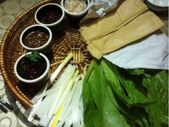 iphone_upload_pic-煎饼卷大葱·非遗传承·潍坊菜(十笏园店)