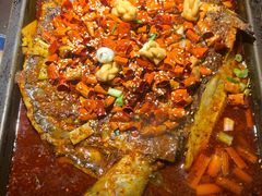 -探鱼·鲜青椒爽麻烤鱼(广州欣荣广场店)