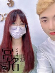 点击看大图 -宫铭烫发染发接发店