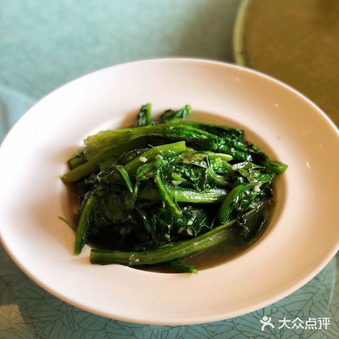 渔公码头·九龙湾国际饭店炝炒油麦菜图片