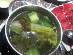 凉瓜黄豆酸菜-仄园围炉坊·牛肉火锅·汕头卤水火锅(蛇口店)
