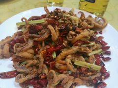 干煸鱿鱼须-盛德利食府 天津菜(河西店)