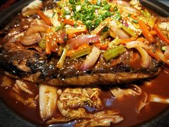 豆豉味烤鱼-鸣记脆皮烤鱼·海鲜烤鱼(三八广场店)