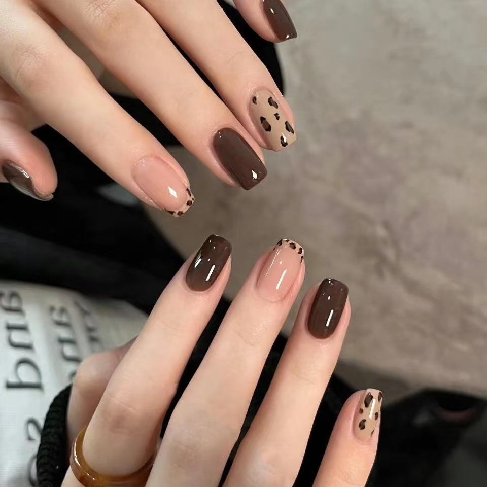 秋冬必备奶茶美甲💅🏻温柔又显白