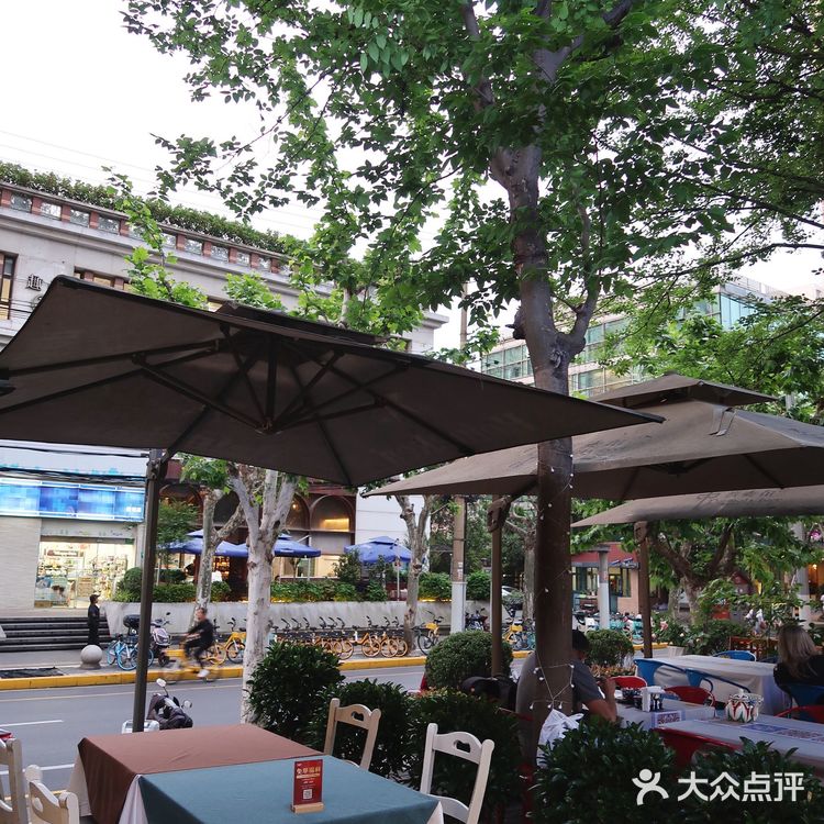梧桐树下的老牌意大利餐厅|约会生日餐厅