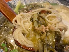 雪菜肉丝-老上海·金牌黄鱼馄饨面(田子坊店)