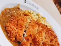 炸猪排咖喱蛋包饭-CoCo壱番屋