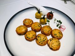 葱油饼佐番茄鹅肝-民国红公馆·秦淮八艳(夫子庙店)