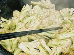 虾酱啫菜花-阿四台山黄鳝饭(东门店)