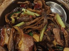 鹿茸菇炒腊肉-味妙顺德厨房(绿地缤纷城店)