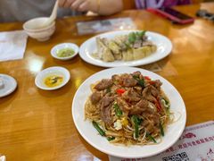 赤肉炒咸面线-正宗普宁豆干坊·洪记砂锅粥(红领巾路店)