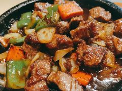 铁板雪龙牛肉-大吉鲜鱼料理自慢(维也纳大厦店)