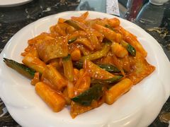 鱼饼炒年糕-桃园中华料理炸酱面(燕儿岛路店)